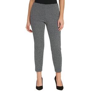 Michael Michael Kors Geometric Leggings XL Black White Stretch Pants